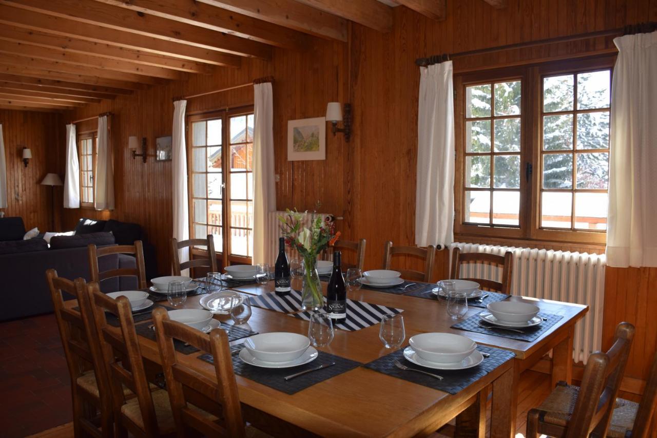 Chalet L Olan 15P Emplacement Exceptionnel Grand Terrain لو دوز آلب المظهر الخارجي الصورة